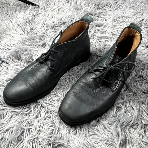 Cole Haan Ogden Stitch Chukka Leather Lace Up Ankle Boot Mens 12 Black C24524 - Picture 4 of 12